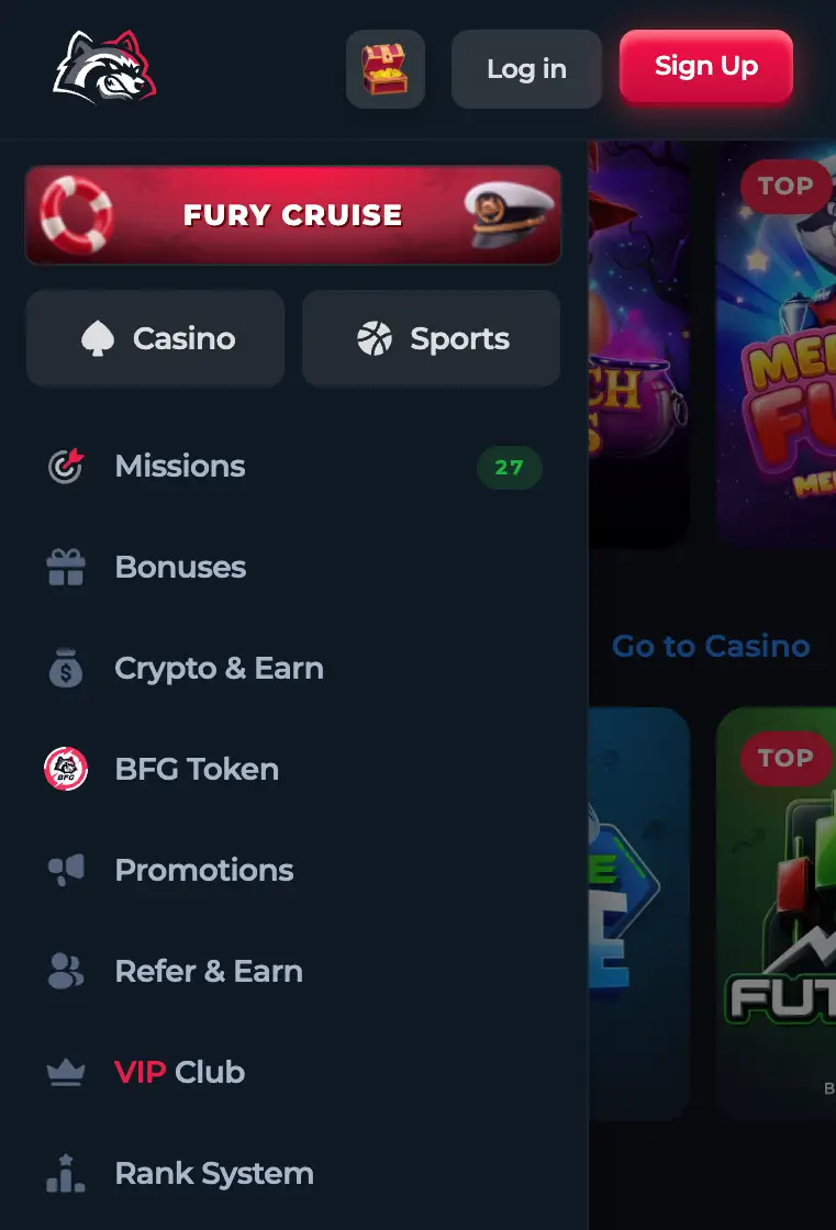 BetFury for Android - Download Free App for Android — screenshot 4 of 5